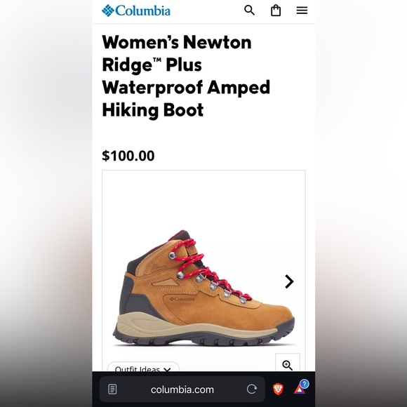 Women’s Newton Ridge™ Plus Waterproof Amped Hiking Boot - Womens - US9 - Picture 5 of 8